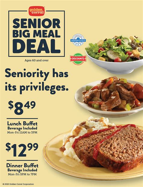 seniors at golden corral|golden corral senior menu prices.